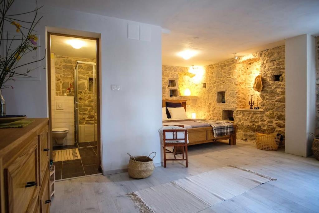 Вілла Stone House Kula Milica Mala Cista Екстер'єр фото