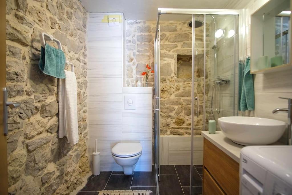 Вілла Stone House Kula Milica Mala Cista Екстер'єр фото